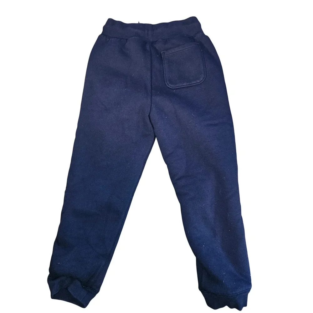 GAP Kids Blue Sweatpants‎ Fleece Lined S (6-7) Jogger Pants Winter Snow Camping